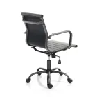 Sillón de Oficina con Respaldo Alto o Bajo - Rubidio Viadurini
