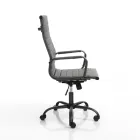 Sillón de Oficina con Respaldo Alto o Bajo - Rubidio Viadurini