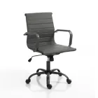 Sillón de Oficina con Respaldo Alto o Bajo - Rubidio Viadurini