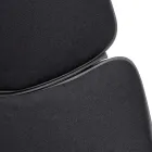 Silla de oficina giratoria ajustable en acero y poliéster - Luigio Viadurini