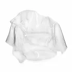 Sillón de diseño moderno en plexiglás transparente París, hecho en Italia. Viadurini