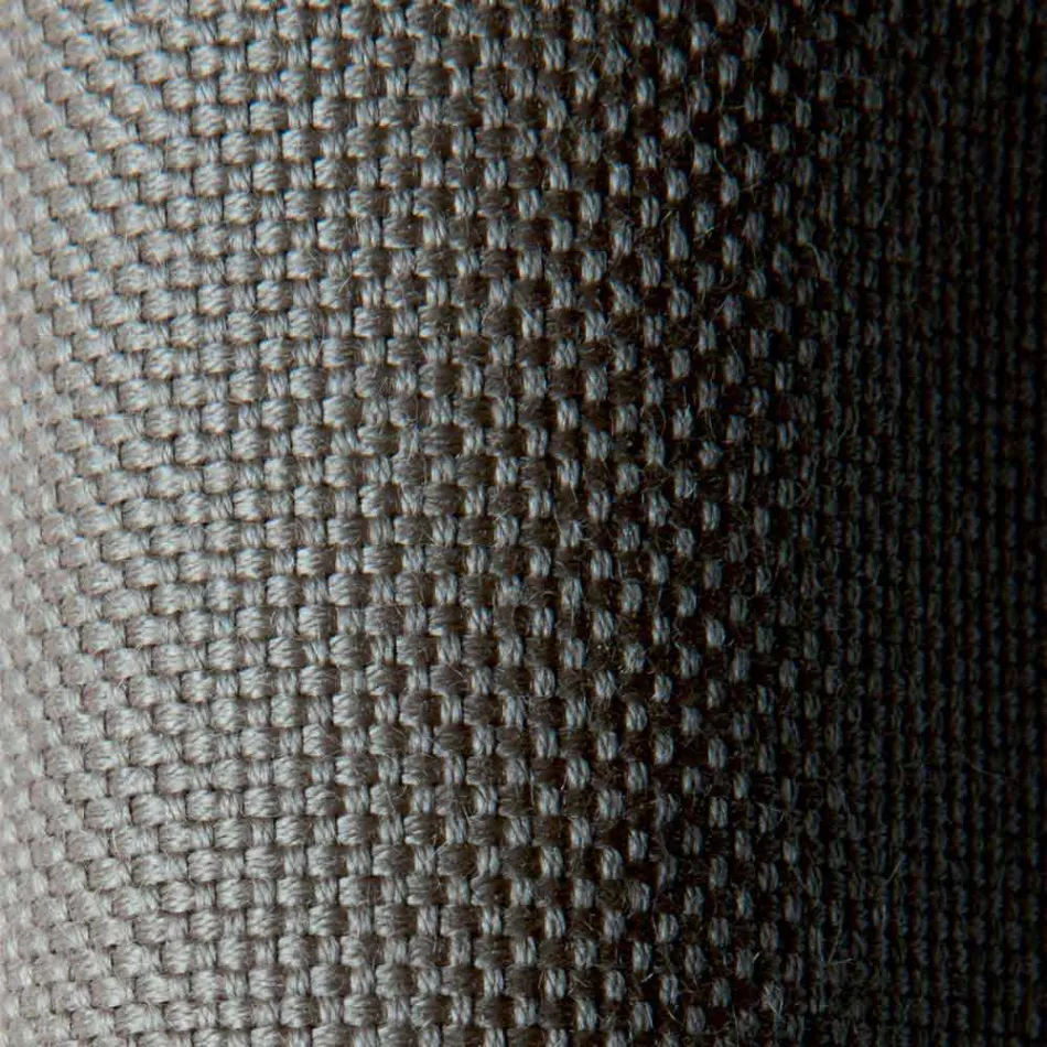 Sillón de diseño para exteriores en metal y tela Made in Italy - Selia Viadurini