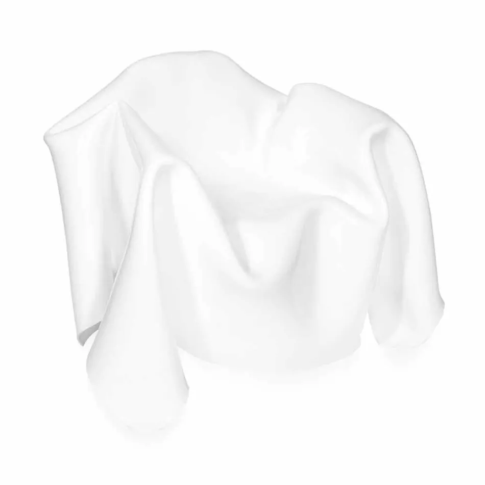 Sillón de diseño moderno en plexiglás blanco París, hecho en Italia. Viadurini