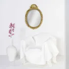 Sillón de diseño moderno en plexiglás blanco París, hecho en Italia. Viadurini