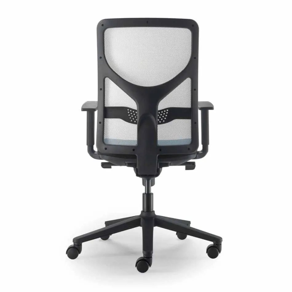 Silla ejecutiva con respaldo alto fabricada en Italia Amelie Viadurini