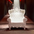 Sillón de estilo barroco moderno de color Slide Queen Of Love, hecho en Italia