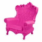 Sillón elegante de color Slide polietileno Queen Of Love hecho en Italia Viadurini