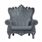 Sillón elegante de color Slide polietileno Queen Of Love hecho en Italia Viadurini