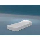 Flotante de lujo sillón Trona diseño blanco, fabricado en Italia Viadurini