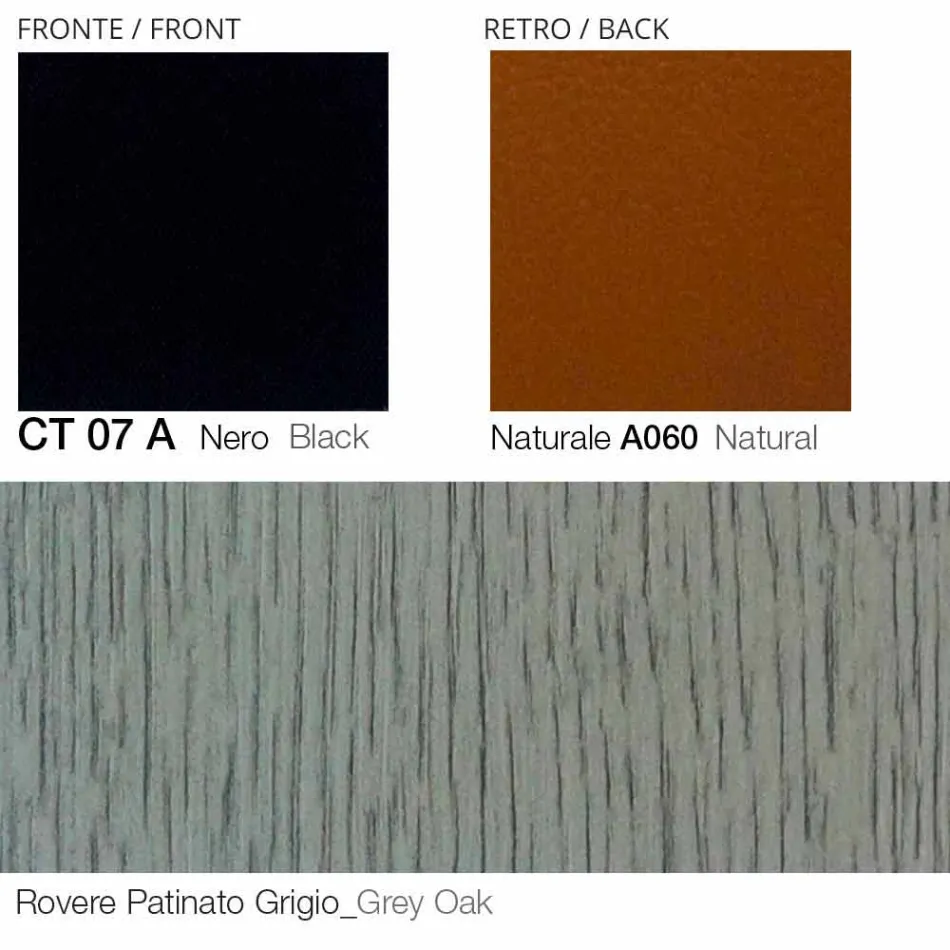 Sillón giratorio de cuero con base de madera Made in Italy - Mariposa Viadurini