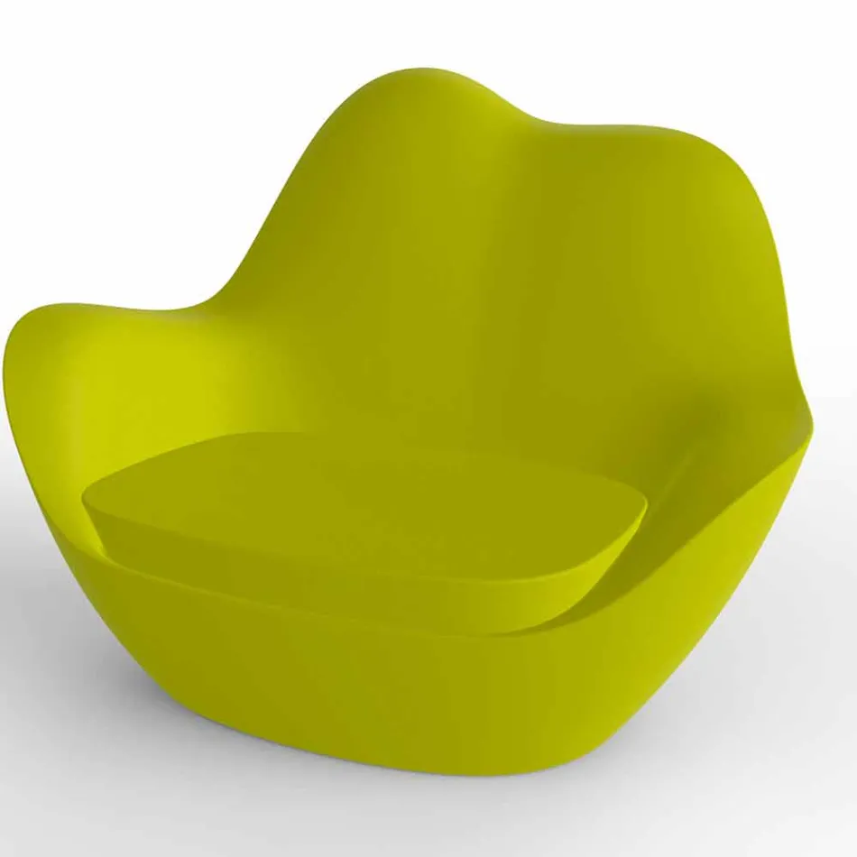 Sillón de polietileno para exterior Sabinas by Vondom, diseño moderno Viadurini