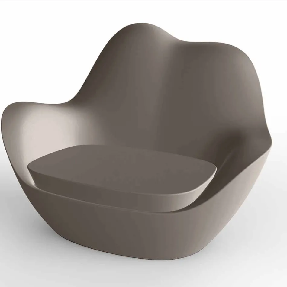 Sillón de polietileno para exterior Sabinas by Vondom, diseño moderno Viadurini