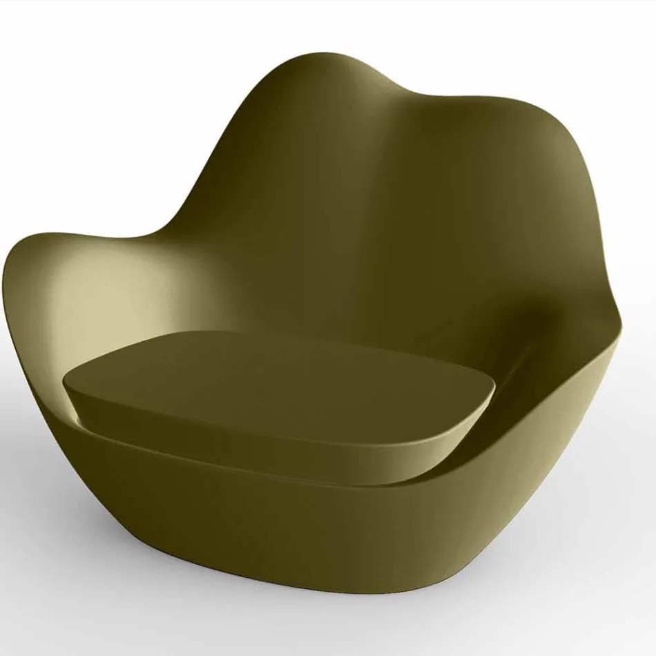 Sillón de polietileno para exterior Sabinas by Vondom, diseño moderno Viadurini