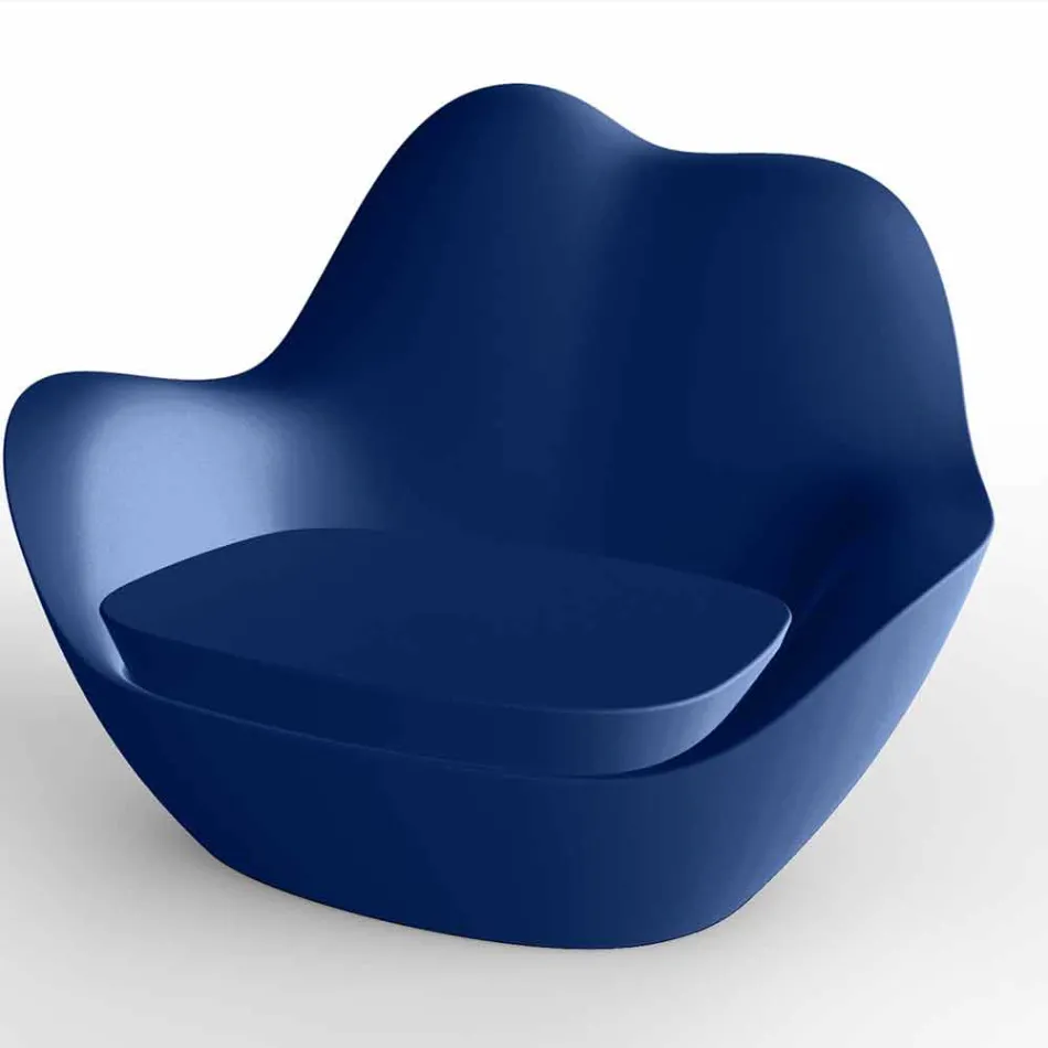 Sillón de polietileno para exterior Sabinas by Vondom, diseño moderno Viadurini