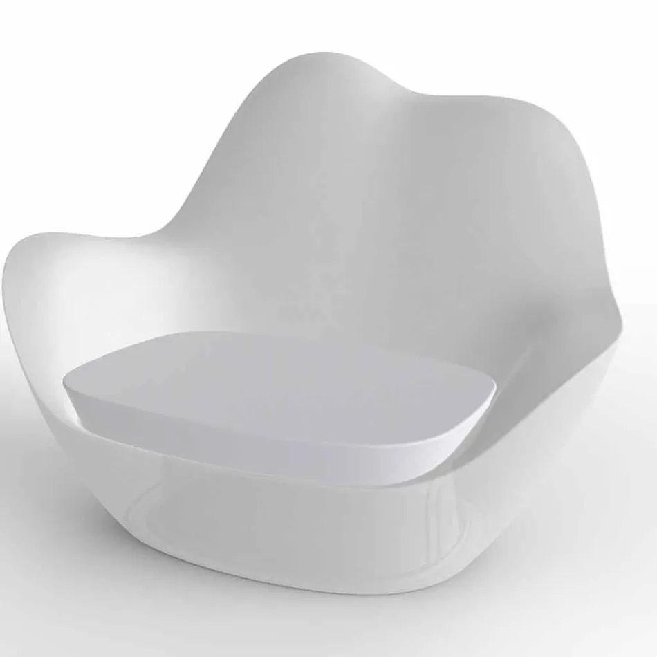 Sillón de polietileno para exterior Sabinas by Vondom, diseño moderno Viadurini