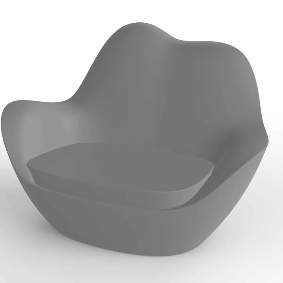 Sillón de polietileno para exterior Sabinas by Vondom, diseño moderno Viadurini