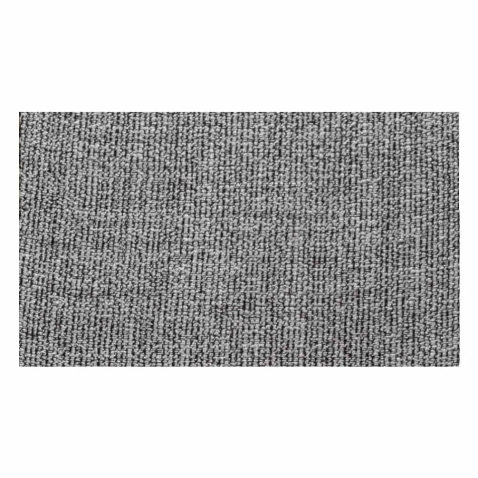 Sillón de tela con base giratoria en metal precioso Made in Italy - Papaya Viadurini