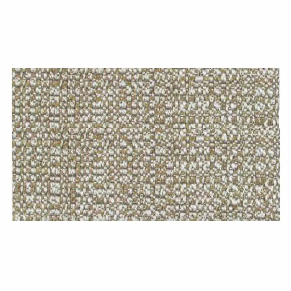 Sillón de tela con base giratoria en metal precioso Made in Italy - Papaya Viadurini