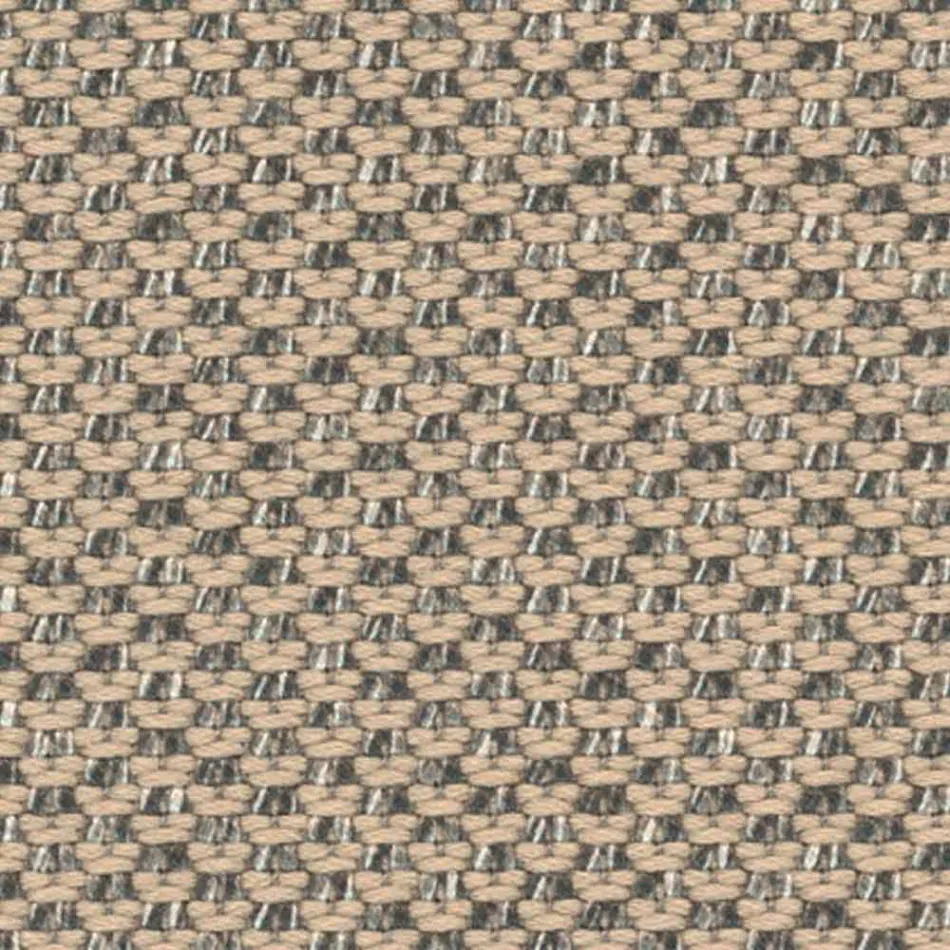 Sillón tapizado de exterior para salón, en fibra sintética - Maat by Varaschin Viadurini