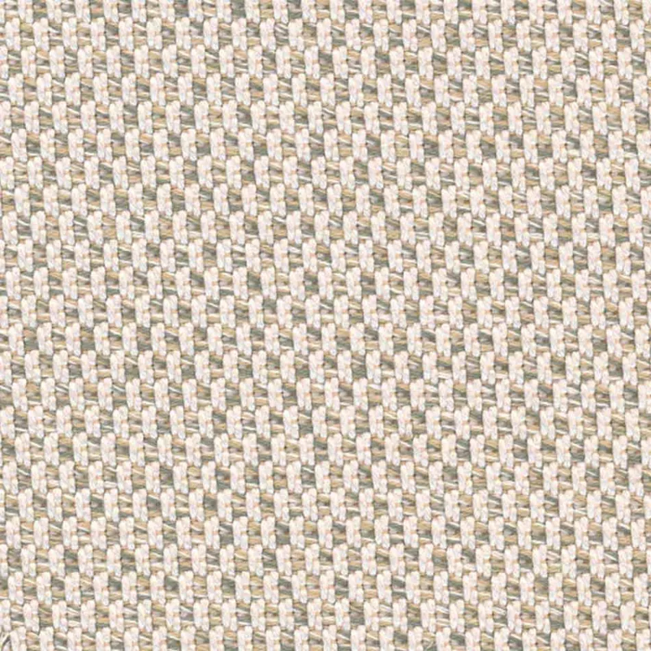 Sillón tapizado de exterior para salón, en fibra sintética - Maat by Varaschin Viadurini