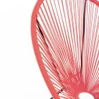 Sillón de diseño moderno para exterior en acero pintado - Spumolizia Viadurini