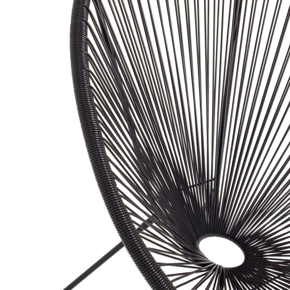 Sillón de diseño moderno para exterior en acero pintado - Spumolizia Viadurini