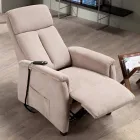 Sillón elevador motorizado Via Venezia con dos motores Viadurini