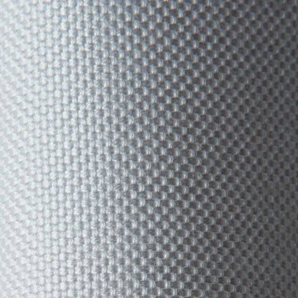 Sillón de exterior con reposabrazos de tela y metal Made in Italy - Cola Viadurini