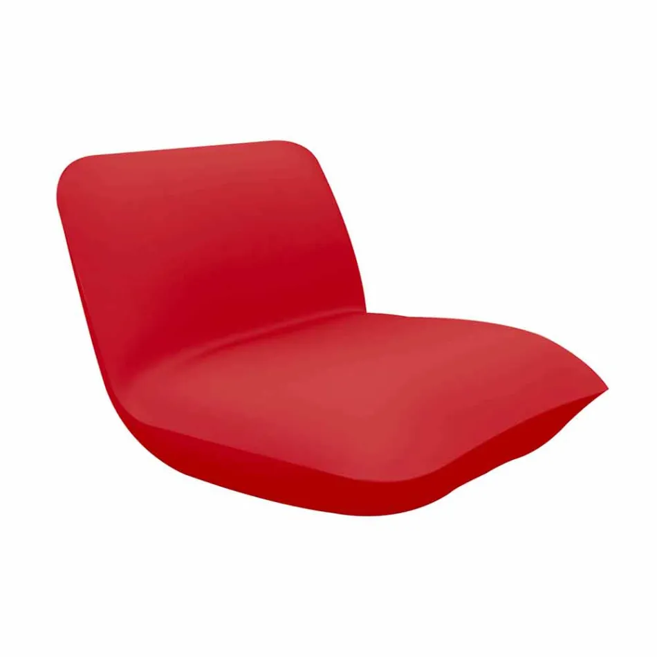 Sillón de jardín de polietileno Pillow by Vondom, diseño moderno Viadurini