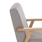 Sillón de Madera Maciza de Pino - Xenón Viadurini