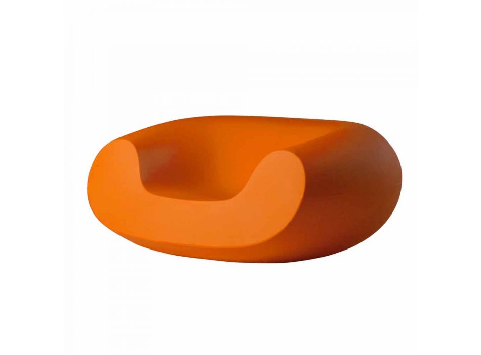 Sillón redondo de color Slide Chubby de diseño moderno hecho en Italia. Viadurini
