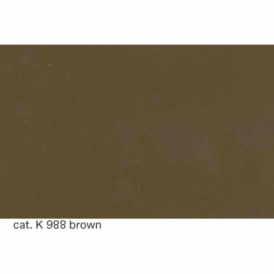 Sillón de salón tapizado en cuero con pies de madera Made in Italy - Pegolo Viadurini