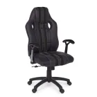 Sillón de oficina giratorio reclinable en ecopiel y nailon 2 colores - Saronno Viadurini