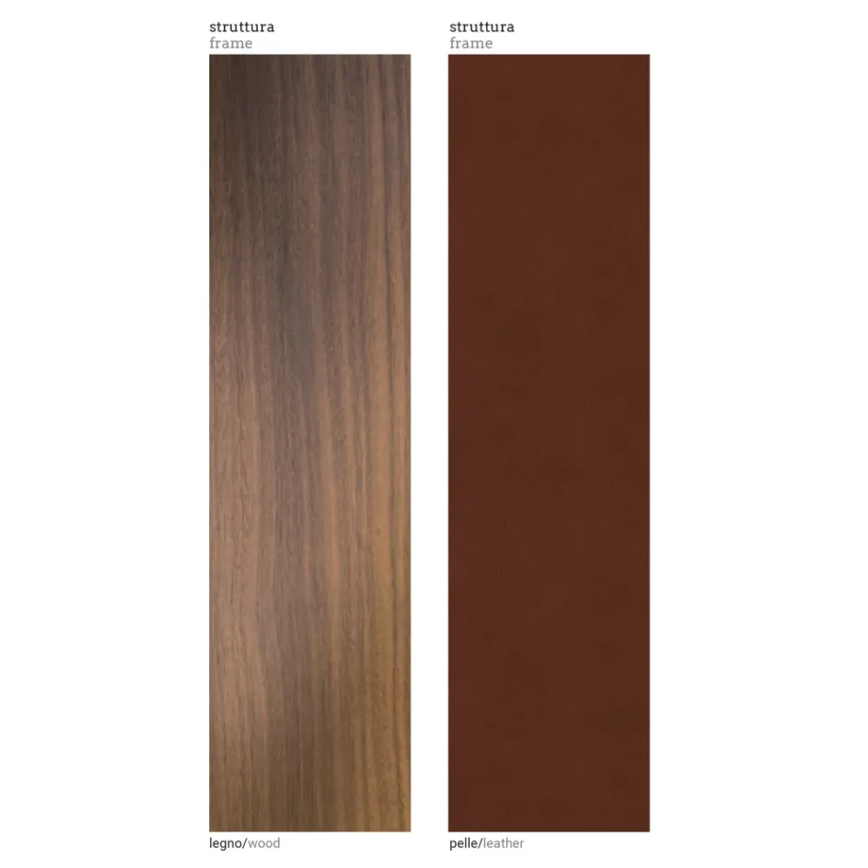 Sillón de exterior en tejido y estructura de madera fabricado en Italia - Briga Viadurini