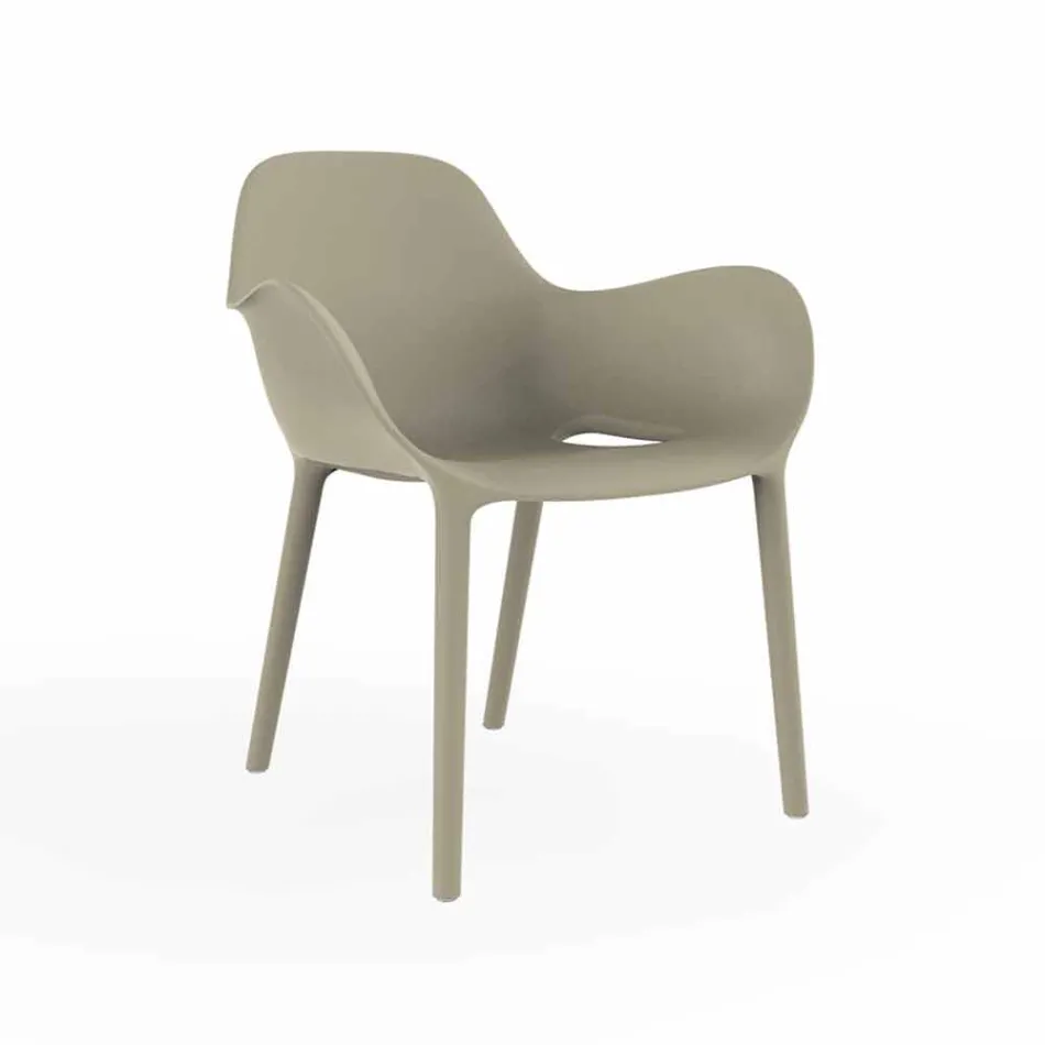 Sillón exterior Sabinas Vondom, polipropileno y fibra de vidrio. Viadurini