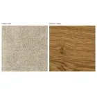 Sillón de Salón en Tela y Madera Maciza Made in Italy - Jordi Viadurini