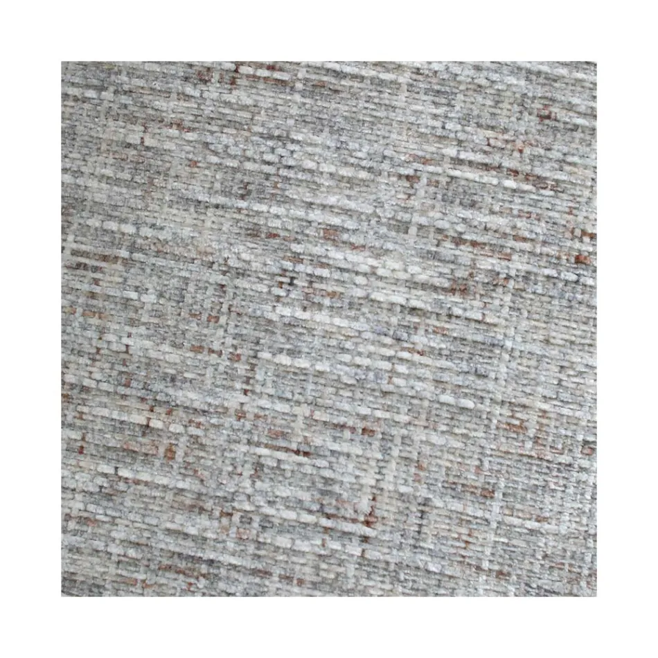 Sillón de metal y asiento Neve Cashmere Made in Italy - Ivy Viadurini