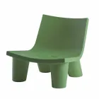 Chaise longue de diseño deslizante de color Low Lita hecha en Italia Viadurini