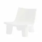 Chaise longue de diseño deslizante de color Low Lita hecha en Italia Viadurini