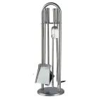 Portaherramientas con 4 herramientas para chimenea Made in Italy - Licaone Viadurini