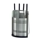 Portaherramientas fijo con 4 herramientas para chimenea Made in Italy - Bonsai Viadurini