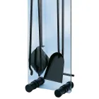 Portaherramientas de Cristal Templado con 4 Accesorios Made in Italy - Zebra Viadurini