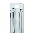 Portaherramientas de Cristal Templado con 4 Accesorios Made in Italy - Zebra Viadurini