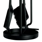 Portaherramientas de metal con 4 herramientas para chimenea Made in Italy - Safari Viadurini