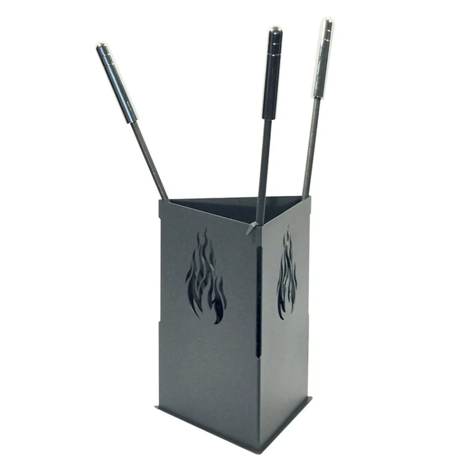 Portaherramientas triangular con 3 accesorios incluidos Made in Italy - Passero Viadurini