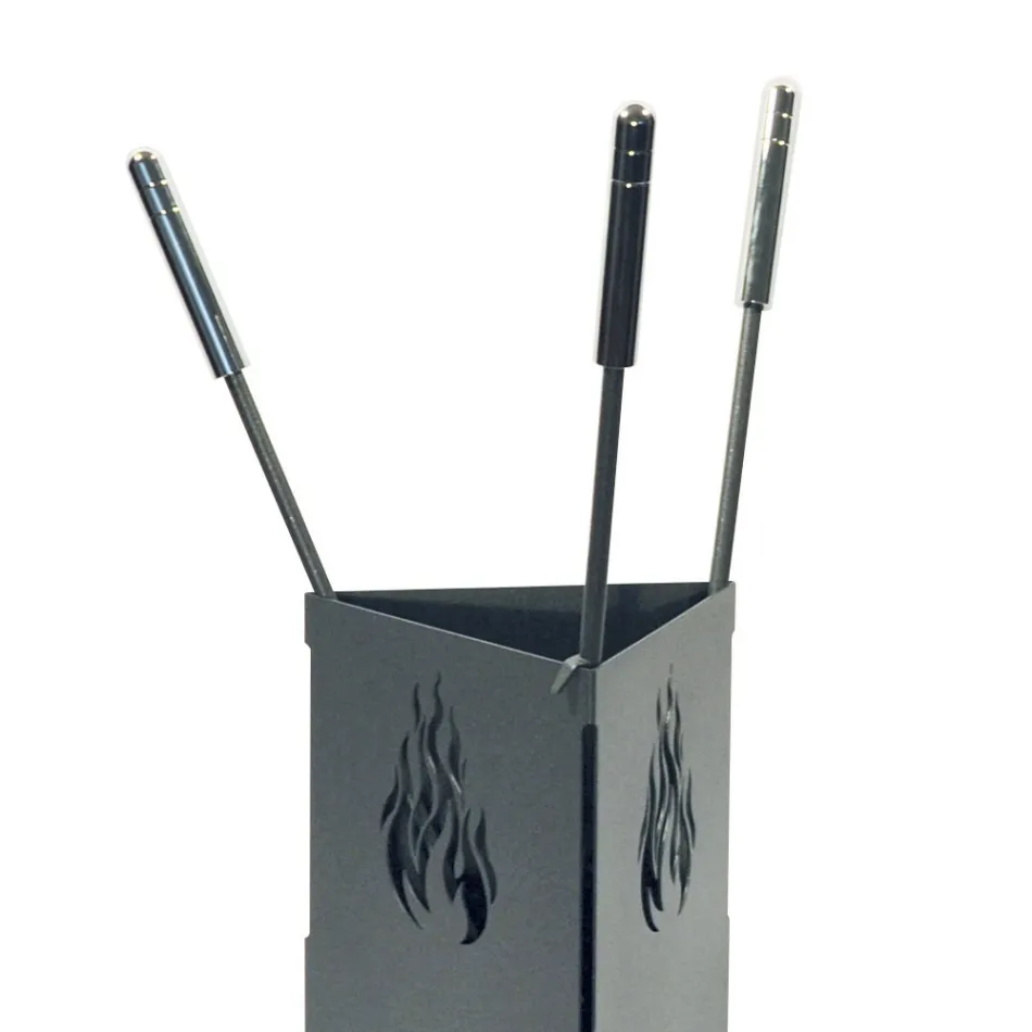 Portaherramientas triangular con 3 accesorios incluidos Made in Italy - Passero Viadurini