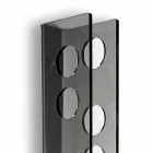 Soporte de lámpara de pared para bebés Big Smoked L6xH100xP11cm, diseño moderno Viadurini