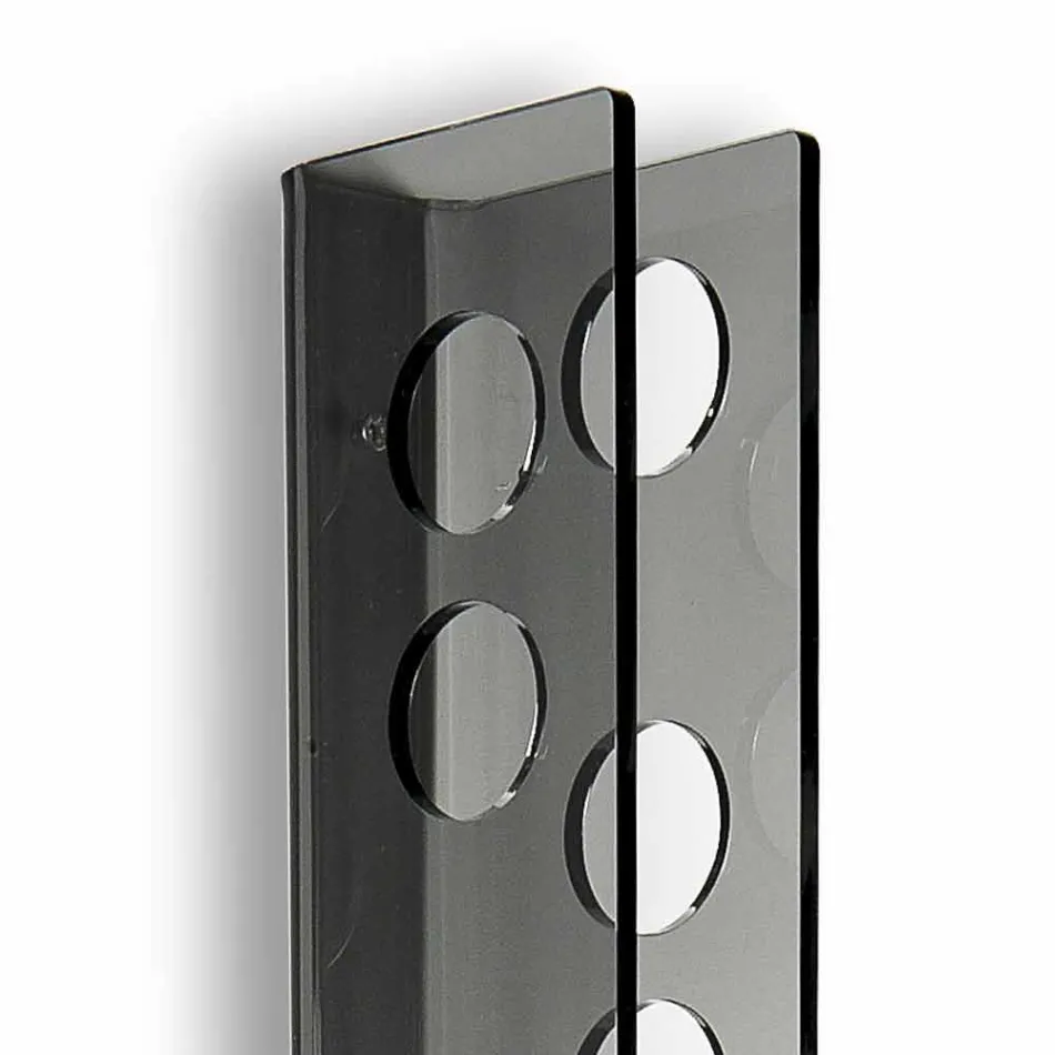 Soporte de lámpara de pared para bebés Big Smoked L6xH100xP11cm, diseño moderno Viadurini