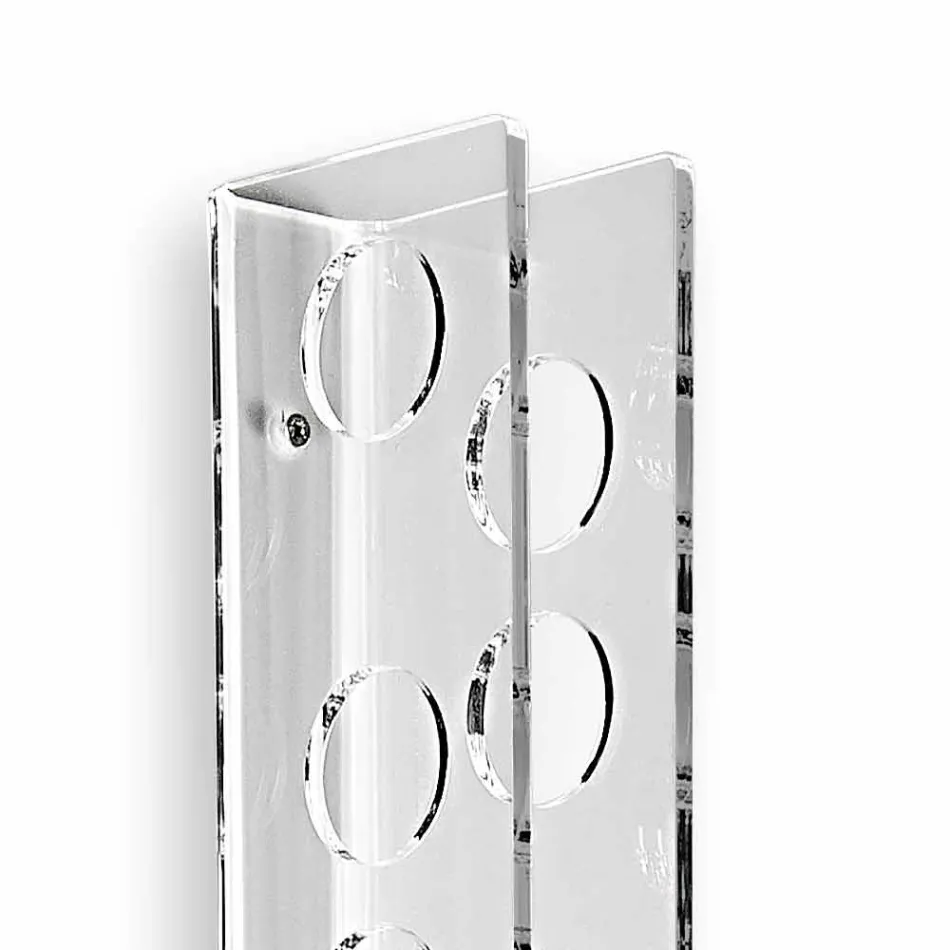 Portabotellas transparentes Baby Big L6xH100xP11cm Viadurini