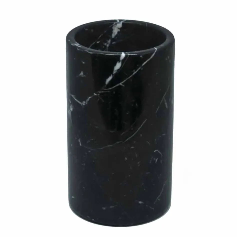 Portaherramientas de cocina en mármol blanco gris o negro Made in Italy - Tulvio Viadurini